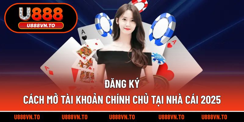Đăng Ký – Cách Mở Tài Khoản Chính Chủ Tại Nhà Cái 2025
