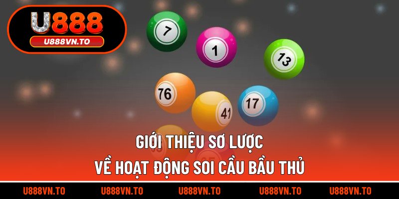 Giới thiệu sơ lược về hoạt động soi cầu bầu thủ