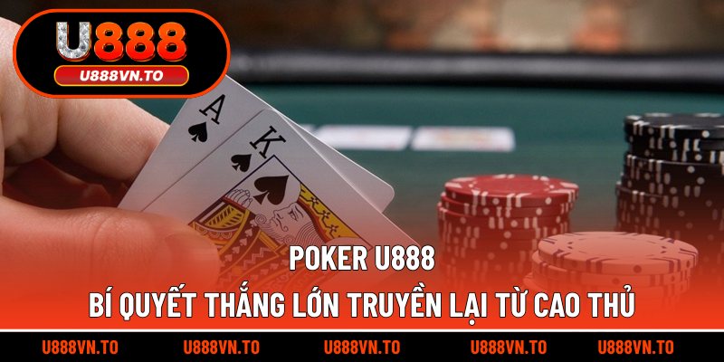 Poker U888