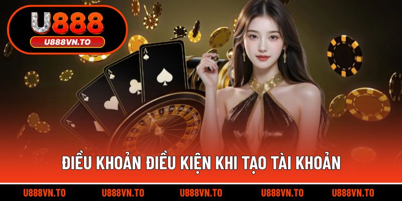 Điều khoản điều kiện bất di bất dịch khi tạo tài khoản